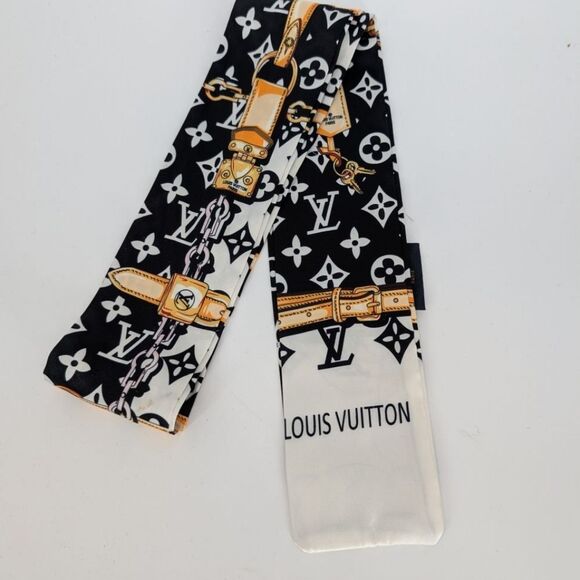 Louis Vuitton silk twilly - Picture 7 of 8